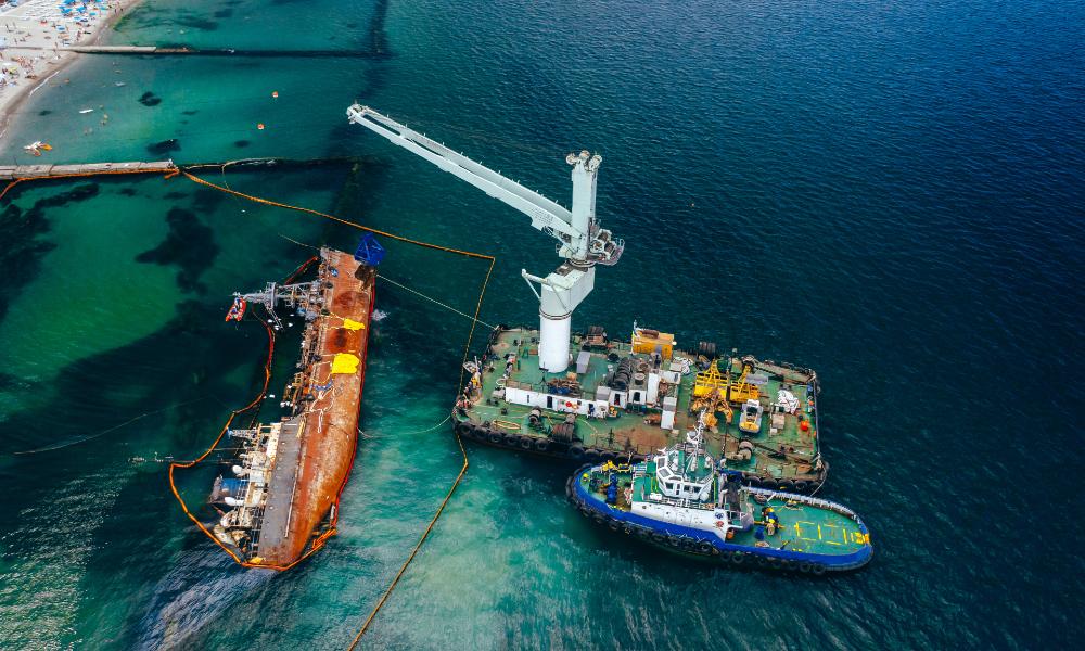top-view-old-tanker-that-ran-aground-overturned-shore-near-coast
